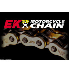 EK ŁAŃCUCH NAPĘDOWY EK520DEX 114 OGNIW QX-RING ENDURO ULTRALIGHT KOLOR NATURAL (DO 500 CCM) (37,8 KN) (MADE IN JAPAN)