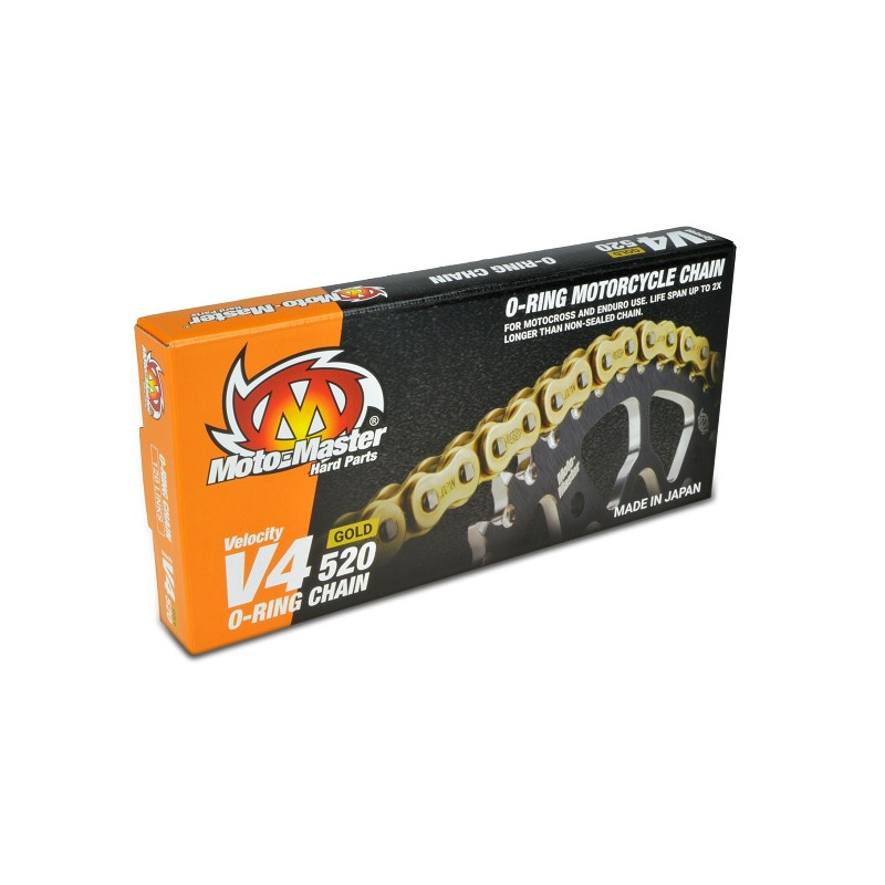 MOTO-MASTER ŁAŃCUCH NAPĘDOWY V4-520G O-RING GOLD CHAIN ŁAŃCUCH NAPĘDOWY KOLOR ZŁOTY (120 OGNIW, ZAPINKA W ZESTAWIE) MOTO-MASTER ŁAŃCUCH NAPĘDOWY V4-520G O-RING GOLD CHAIN ŁAŃCUCH NAPĘDOWY KOLOR ZŁOTY (120 OGNIW, ZAPINKA W ZESTAWIE)