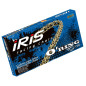 IRIS WYPRZEDAŻ ŁAŃCUCH NAPĘDOWY 525 OR-112 (112-OGNIW) O-RING (OTWARTY + ZAKUWKA) KOLOR ZŁOTY (DO 750CCM) (37,0KN)