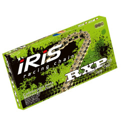 IRIS WYPRZEDAŻ ŁAŃCUCH NAPĘDOWY 520 RXP-110 (110-OGNIW) BEZ O-RINGÓW (OTWARTY + ZAPINKA) KOLOR ZŁOTY (36,0KN)