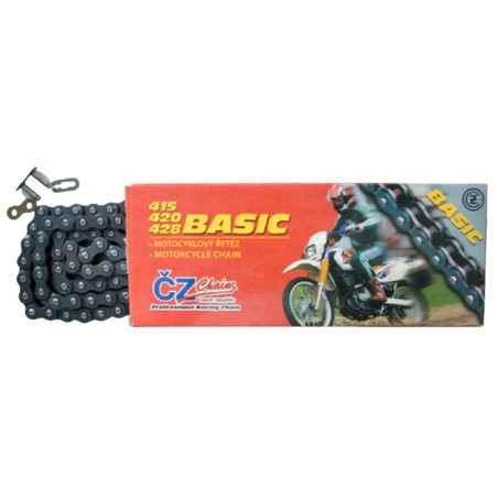 CZ ŁAŃCUCH NAPĘDOWY 428 BASIC (428S) (138 OGNIW) (19,2 KN) + ZAPINKA