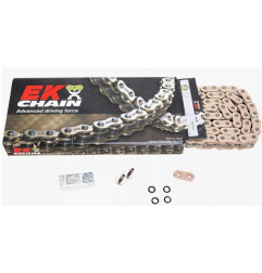 EK ŁAŃCUCH NAPĘDOWY ZVX3 ULTRA SPORT NX-RING 520ZVX3 120 OGNIW KOLOR ZŁOTY (DO 1200CCM) (41,8KN) (MADE IN JAPAN)
