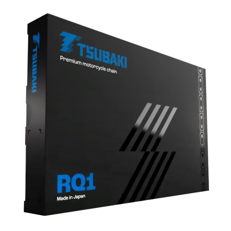 TSUBAKI ŁAŃCUCH NAPĘDOWY 520 RQ1 112 PROFESSIONAL ROAD X-RING CHAIN KOLOR ZŁOTO CZARNY G&B
