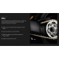 TSUBAKI ŁAŃCUCH NAPĘDOWY 520 RQ1 112 PROFESSIONAL ROAD X-RING CHAIN KOLOR ZŁOTO CZARNY G&B TSUBAKI ŁAŃCUCH NAPĘDOWY 520 RQ1 112 PROFESSIONAL ROAD X-RING CHAIN KOLOR ZŁOTO CZARNY G&B