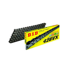 DID ŁAŃCUCH NAPĘDOWY 428VX-140 (120 OGNIW) X-RING (OTWARTY + ZAKUWKA)