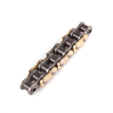 Łańcuch napędowy Afam 428 XMR2-G 132 Xs-Ring otwarty z zapinką złoty