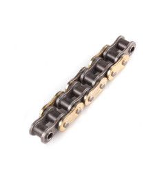 Łańcuch napędowy Afam 428 XMR2-G 138 Xs-Ring otwarty z zapinką złoty