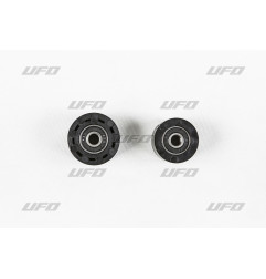 UFO ROLKA KOMPLET 2 SZT.GÓRA I DÓŁ ŁAŃCUCHA HONDA CRF 250R '12-21, CRF 450R/X '12-16 KOLOR CZARNY I 79-5014,79-5015