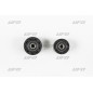 UFO ROLKA KOMPLET 2 SZT.GÓRA I DÓŁ ŁAŃCUCHA HONDA CRF 250R '12-21, CRF 450R/X '12-16 KOLOR CZARNY I 79-5014,79-5015