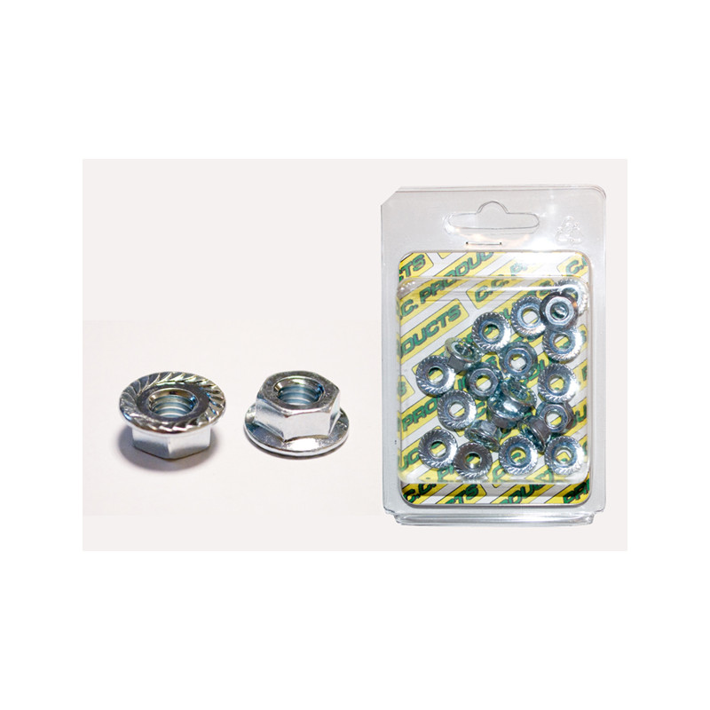 CC NAKRĘTKI Z KOŁNIERZEM M6 (20SZT.) (1083-005) (CC PRODUCTS)