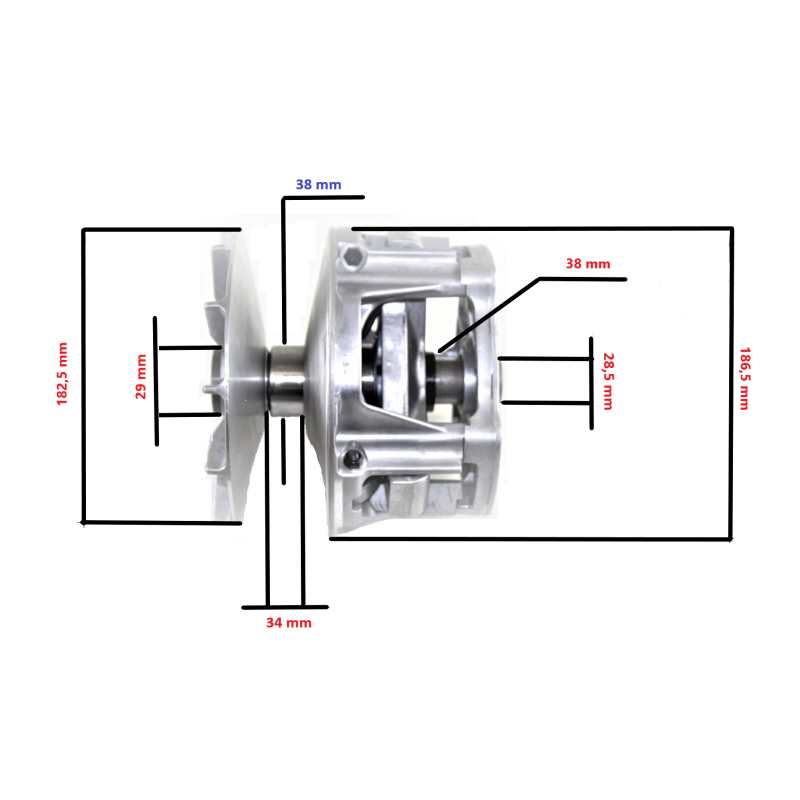 SPRZĘGŁO NAPĘDOWE POWER FORCE WARIATOR POLARIS 500 (OEM 1321976) SOT00012 SPRZĘGŁO NAPĘDOWE POWER FORCE WARIATOR POLARIS 500 (OEM 1321976) SOT00012