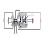 SPRZĘGŁO NAPĘDOWE POWER FORCE WARIATOR POLARIS 500 (OEM 1321976) SOT00012 SPRZĘGŁO NAPĘDOWE POWER FORCE WARIATOR POLARIS 500 (OEM 1321976) SOT00012