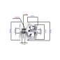 SPRZĘGŁO NAPĘDOWE POWER FORCE WARIATOR POLARIS 550 (OEM 1321706) SOT00013 SPRZĘGŁO NAPĘDOWE POWER FORCE WARIATOR POLARIS 550 (OEM 1321706) SOT00013