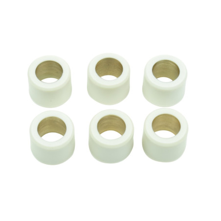 ATHENA ROLKI WARIATORA 6SZT. 16X13 MM 4,5 GR. APRILIA HABANA / GULLIVER / SCARABEO 50 / 125, BETA ARK / TEMPO / JT 50
