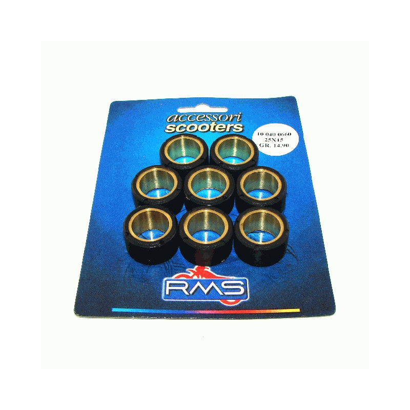 ROLKI WARIATORA 15G 25X15 MAJESTY 400 '04-07 ROLKI WARIATORA 15G 25X15 MAJESTY 400 '04-07