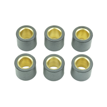 ATHENA ROLKI WARIATORA 6 SZT. 19X17 MM 15.5 GR APRILIA SR 125 / 150, DERBI BOULEVARD 125 / 150 / 200