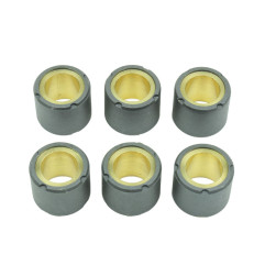 ATHENA ROLKI WARIATORA 6 SZT. 20X17 MM 9 GR. YAMAHA X-MAX / X-CITY / MAJESTY 125, APRILIA ATLANTIC / LEONARDO 125