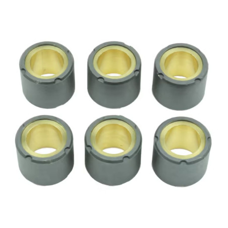 ATHENA ROLKI WARIATORA 6 SZT. 20X17 MM 9,5 GR. YAMAHA X-MAX / X-CITY / MAJESTY 125, APRILIA ATLANTIC / LEONARDO 125