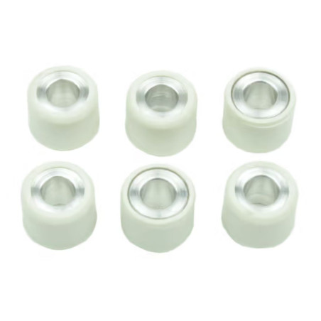 ATHENA ROLKI WARIATORA 6 SZT. 15X12 MM 5 GR. APRILIA AMICO/GULLIVER/SCARABEO/SONIC/SR 50, PIAGGIO BROVO/CIAO/GRILLO 50