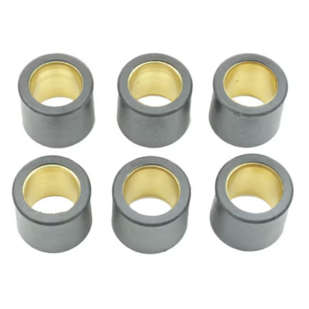 ATHENA ROLKI WARIATORA 6 SZT. 19X17 MM 11,5 GR. APRILIA SR 125/150, DERBI BOULEVARD 125/150/200