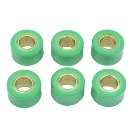 ATHENA ROLKI WARIATORA 6 SZT. 20X12 MM 14 GR. APRILIA LEONARDO 250, BENELLI VELVET 125 / 150