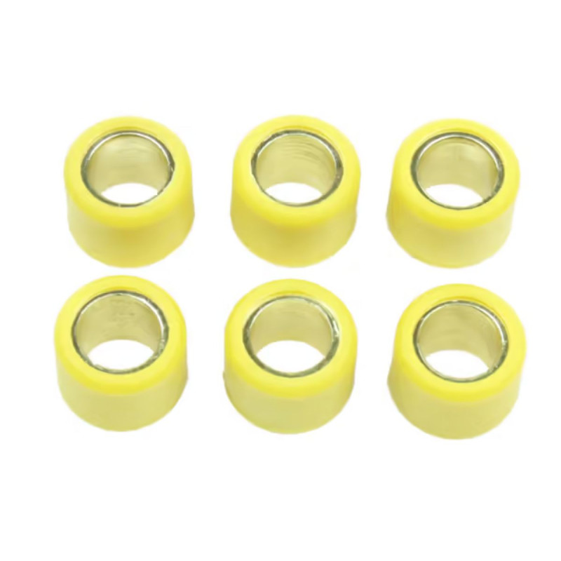 ATHENA ROLKI WARIATORA 6 SZT. 15X12 MM 5,6 GR. APRILIA AMICO /AREA / GULLIVER / RALLY / SONIC / SR 50, SCARABEO 50 / 100