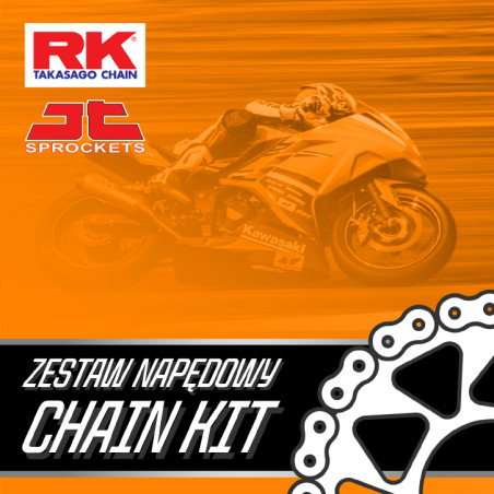 RK ZESTAW NAPĘDOWY KOMPLETNY HONDA CRF 1000 AFRICA TWIN (A, D, L, DCT, ADVENTURE) '16-'19, CRF 1100 L '20-'25