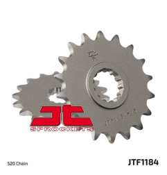 JT ZĘBATKA PRZEDNIA 2328 18 TRIUMPH 865 BONEVILLE AMERICA SCRAMBLER 14-17 (MOD. 520), BONNEVILLE T100 17-18 (232818JT)