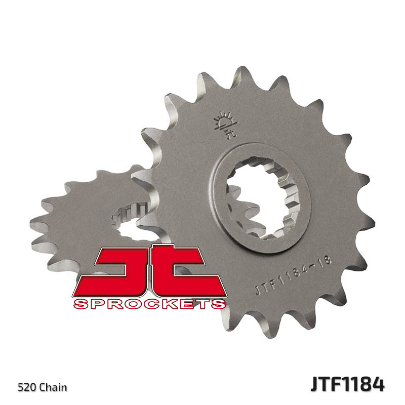 JT ZĘBATKA PRZEDNIA 2328 18 TRIUMPH 865 BONEVILLE AMERICA SCRAMBLER 14-17 (MOD. 520), BONNEVILLE T100 17-18 (232818JT)
