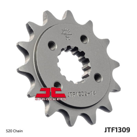 JT ZĘBATKA PRZEDNIA 350 16 HONDA XR 600R '91-'00, TRX 400EX /X '05-'14 POLARIS PREDATOR 500 '03-07' (35016JT)