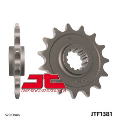 JT ZĘBATKA PRZEDNIA 2042 15 HONDA CB 500F/X '13-'15, CBR 500R '13-'16, NC 700 '12-'14, CT/CTX 700 14 (204215JT)
