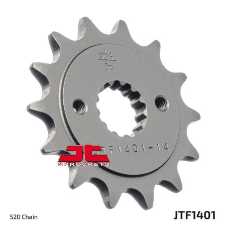 JT ZĘBATKA PRZEDNIA 2116 16 SUZUKI LTR 450 '06-'12, LTZ 400 '03-'13, RMX 450 '10-'13, KAWASAKI KFX 400, HYOSUNG TE 450