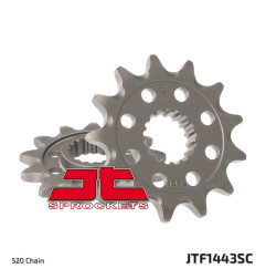 JT ZĘBATKA PRZEDNIA 2160 14 SUZUKI RMZ 450 '13-'16 (+1) SAMOOCZYSZCZAJĄCA (216014JT) (ŁAŃC. 520)