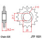 JT ZĘBATKA PRZEDNIA 2083 15 KAWASAKI ZR 750 '95-99' (208315JT) (ŁAŃC. 525) JT ZĘBATKA PRZEDNIA 2083 15 KAWASAKI ZR 750 '95-99' (208315JT) (ŁAŃC. 525)