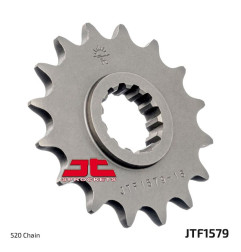 JT ZĘBATKA PRZEDNIA 579M 15 YAMAHA YZF R1 '98-21', FZ-1 '10-15' (579M15JT) (ŁAŃC. 520) KONWERSJA
