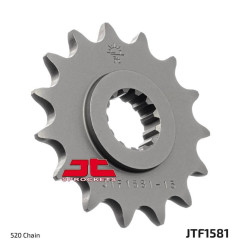 JT ZĘBATKA PRZEDNIA 566M 17 YAMAHA YZF R6 '99-20',FZ6 '04-09' (566M17JT) (ŁAŃC. 520) KONWERSJA