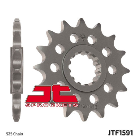 JT ZĘBATKA PRZEDNIA 2091 15 YAMAHA FZ8 '10-'15, MT 09 '14-'20, MT 07 '14-'24 TDM 900 '02-'13 (-1), TENERE 700 '20-'24