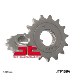 JT ZĘBATKA PRZEDNIA 2149 15 YAMAHA 250 TRICKER '06-'08, YBR 250 '08-'11, XT 250X '08-'21 (214915JT) (ŁAŃC. 428)