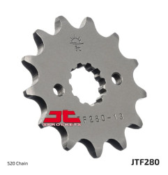 JT ZĘBATKA PRZEDNIA 2506 13 HONDA XL 250 S/M/N (MD26,MD31), AX 1 (250613JT) (ŁAŃC. 520)