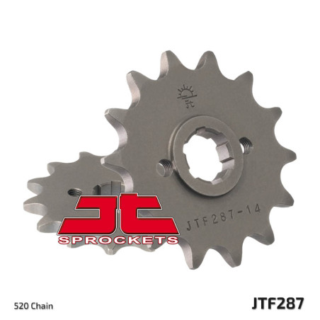JT ZĘBATKA PRZEDNIA 267 13 HONDA CRF 230L '08-'10, XL 250R '84-'97 (26713JT) (ŁAŃC. 520)