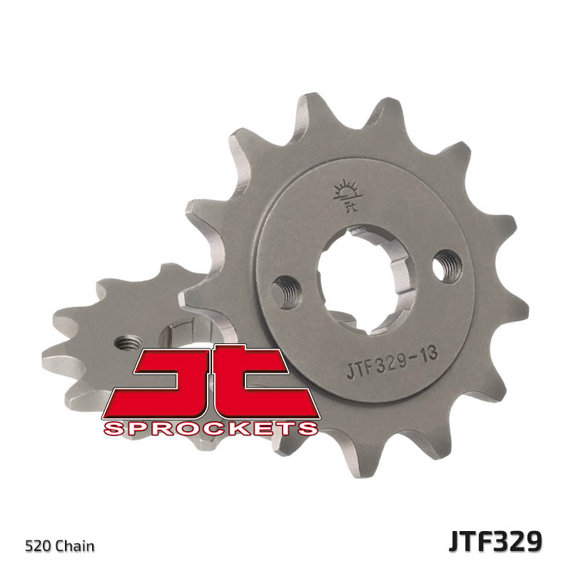 JT ZĘBATKA PRZEDNIA 329 13 HONDA MTX/MBX 125, NS 125 '85-'89, MTX 200RW (32913JT) (ŁAŃC. 520) JT ZĘBATKA PRZEDNIA 329 13 HONDA MTX/MBX 125, NS 125 '85-'89, MTX 200RW (32913JT) (ŁAŃC. 520)