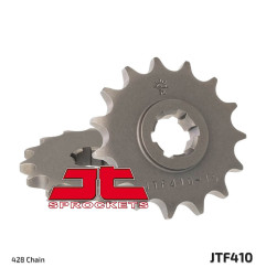 JT ZĘBATKA PRZEDNIA 799 14 SUZUKI GZ 125 '98-'11 (-1), GN 125, VL 125 INTRUDER (79914JT) (ŁAŃC. 428)