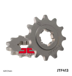 JT ZĘBATKA PRZEDNIA 413 15 SUZUKI RMX 50, TS 50 (41315JT) (ŁAŃC. 420)