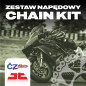 CZ ZESTAW NAPĘDOWY KOMPLETNY KAWASAKI Z 1000 SX '11-'19, NINJA 1000 SX '20-'24 CZ ZESTAW NAPĘDOWY KOMPLETNY KAWASAKI Z 1000 SX '11-'19, NINJA 1000 SX '20-'24