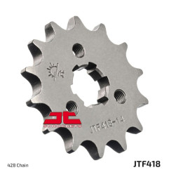 JT ZĘBATKA PRZEDNIA 416 13 KAWASAKI KX 125 '77-79', KC/KE/KH/KS/KE/KM 90/100/125/175 '77-98' (41613JT) (ŁAŃC. 428)