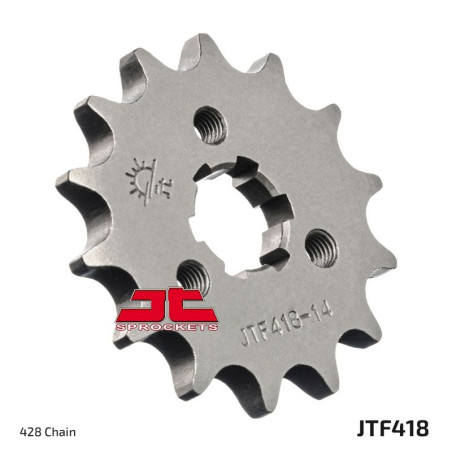 JT ZĘBATKA PRZEDNIA 416 15 KAWASAKI KX 125 '77-79', KC/KE/KH/KS/KE/KM 90/100/125/175 '77-98' (41615JT) (ŁAŃC. 428)