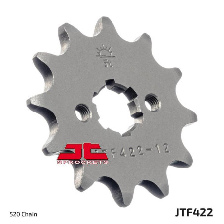 JT ZĘBATKA PRZEDNIA 514 14 KAWASAKI KX 125 '84-'93 (51414JT) (ŁAŃC. 520)