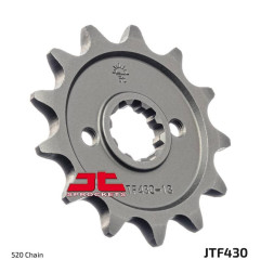 JT ZĘBATKA PRZEDNIA 430 14 KAWASAKI KXF 250 '04-'05, SUZUKI RMZ 250 '04-'05 (43014JT) (ŁAŃC. 520)