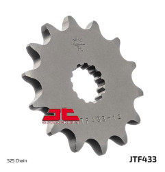 JT ZĘBATKA PRZEDNIA 433 14 SUZUKI GSF/GSX/RF 400 '86-94', TS/TM 250 '71-83' (ŁAŃC. 525) (43314JT)