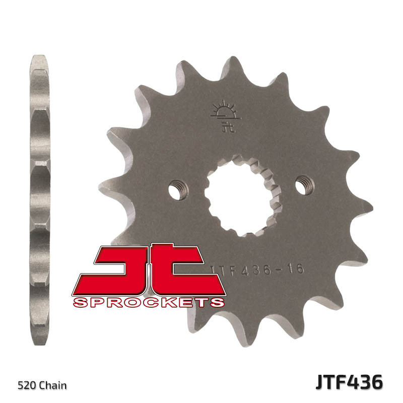 JT ZĘBATKA PRZEDNIA 438 13 SUZUKI GSX 400 F '81-'86, RG 250 GAMMA '83-'88 (43813JT) - MOŻE ZASTĄPIĆ JTF565.13 JT ZĘBATKA PRZEDNIA 438 13 SUZUKI GSX 400 F '81-'86, RG 250 GAMMA '83-'88 (43813JT) - MOŻE ZASTĄPIĆ JTF565.13